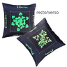 Maison Mixy - housses de coussin collection Fines herbes, modèle Coriandre et persil