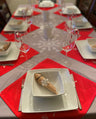 Maison Mixy - nappe et serviettes de table de la collection Flocons