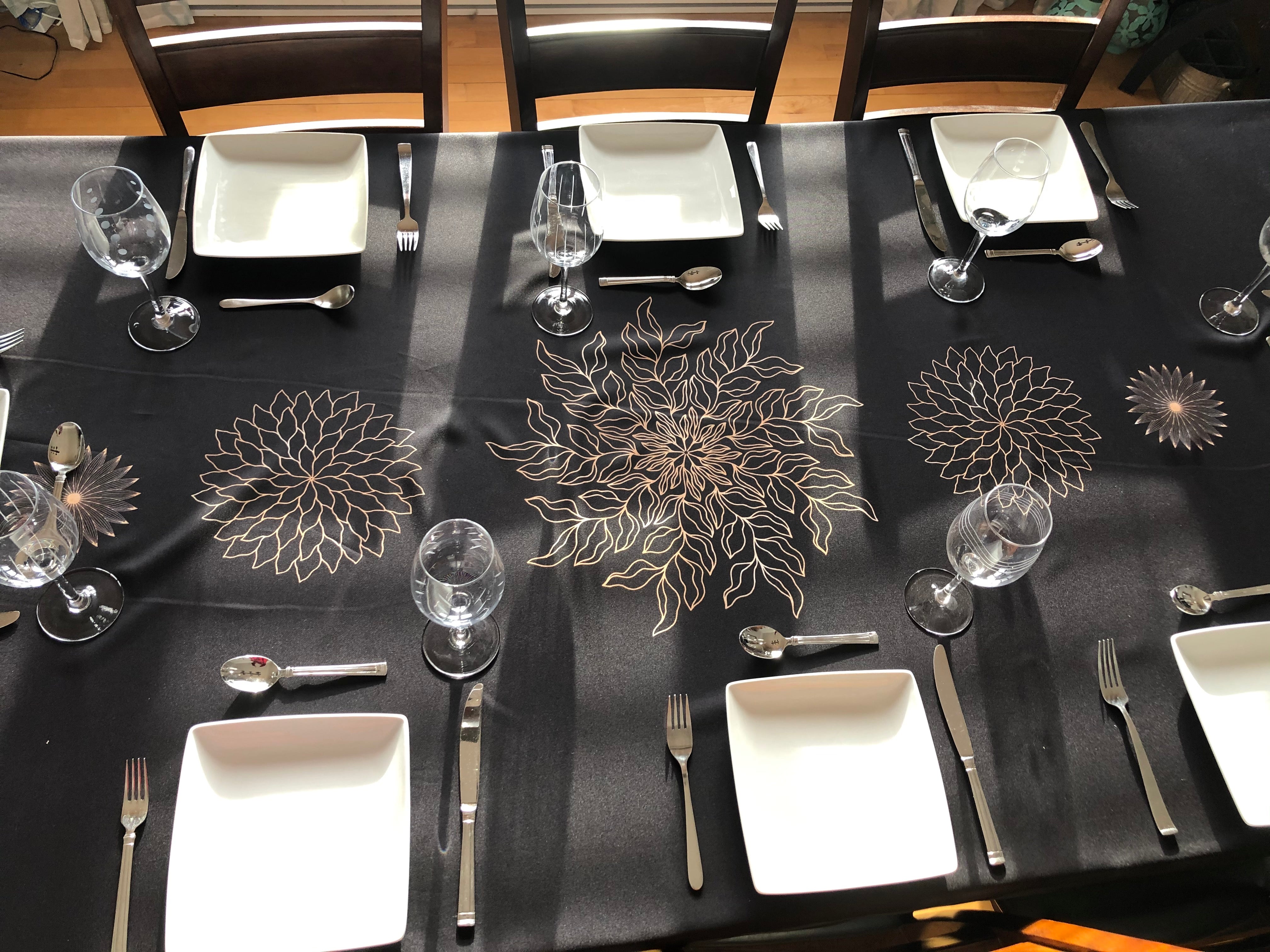 Maison Mixy - nappe et serviettes de table de la collection Bon appétit